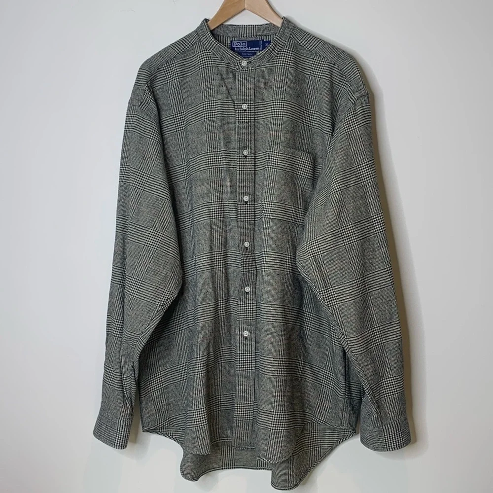 Polo by Ralph Lauren Blue Label Postboy Cotton Round Collar Button Down Shirt XL